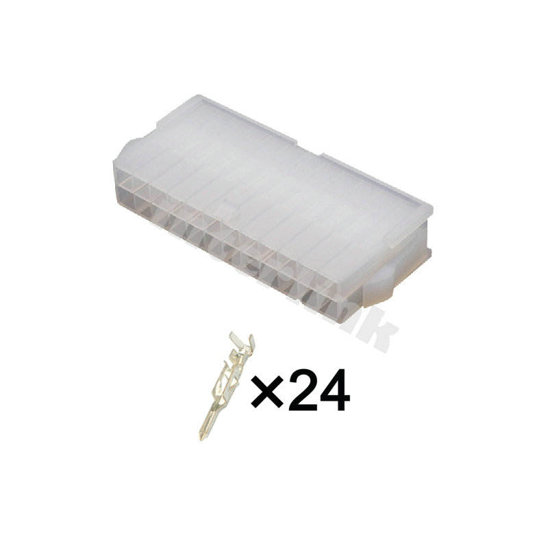 zásuvka Mini-Fit obal kolíkov 24P