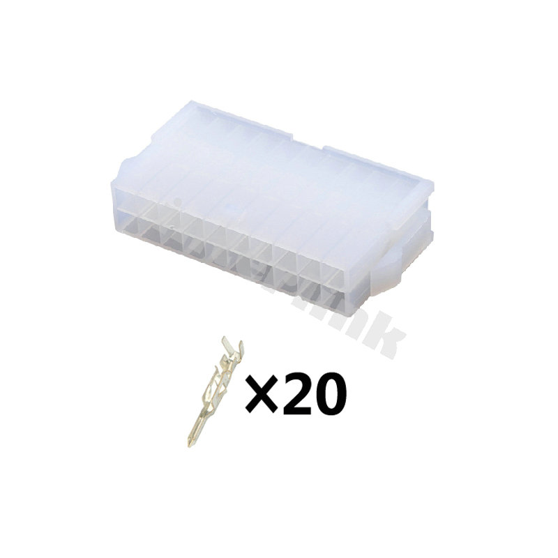 zásuvka Mini-Fit obal kolíkov 20P
