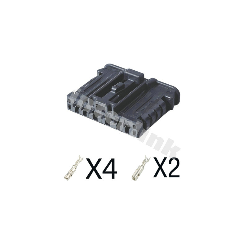 zástrčka Molex NSCC obal dutiniek 6P