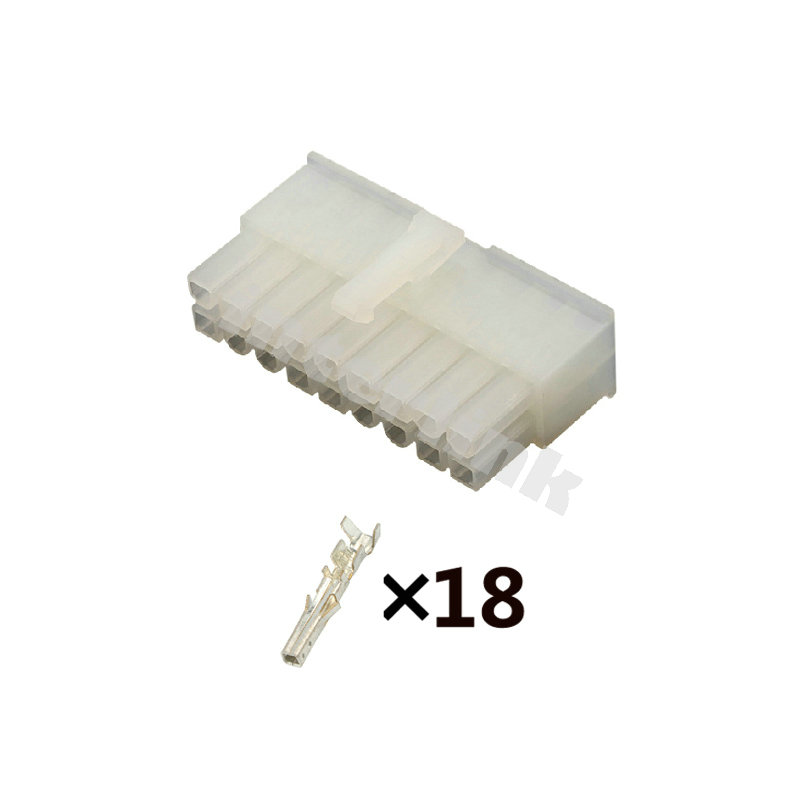 zástrčka Mini-Fit obal dutiniek 18P