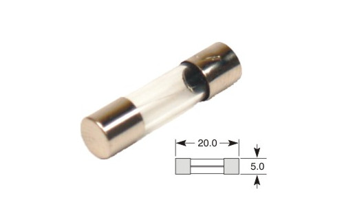 Poistka sklenená 10A 5x20mm