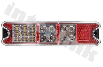 Svetlo zadné LED - DSL-4010FR hmlové s cúvačkou