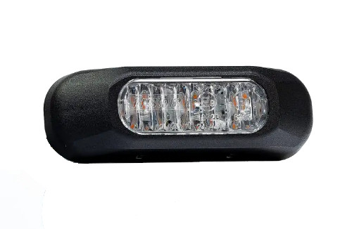Výstražné osvetlenie smerové 3x LED oranžové