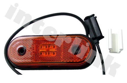 Svetlo obrysové LED - FT-20 - oranžové s rýchlospojkou