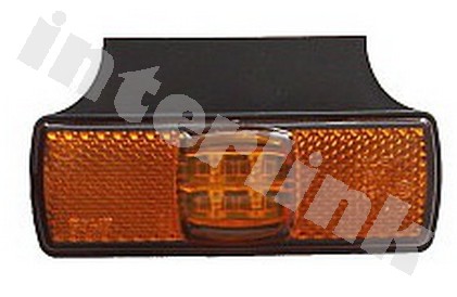 Svetlo obrysové LED - FT-17/K - oranžové s držiakom