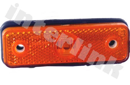 Svetlo obrysové LED - FT-4 - oranžové s rýchlospojkou 2x0,75mm2