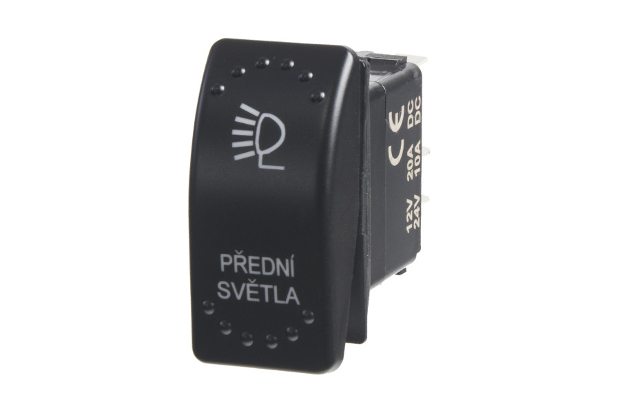 Spínač Rocker PREDNÉ SVETLÁ 12/24V