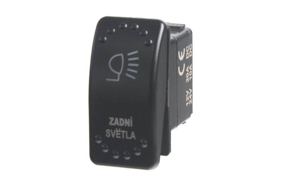 Spínač Rocker ZADNÉ SVETLÁ 12/24V