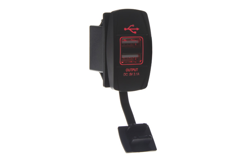 2x USB zásuvka "Rocker"