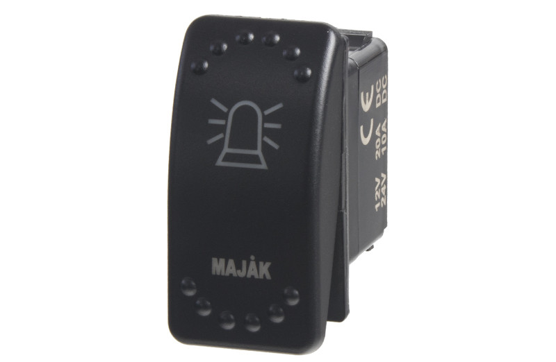Spínač Rocker MAJÁK 12/24V