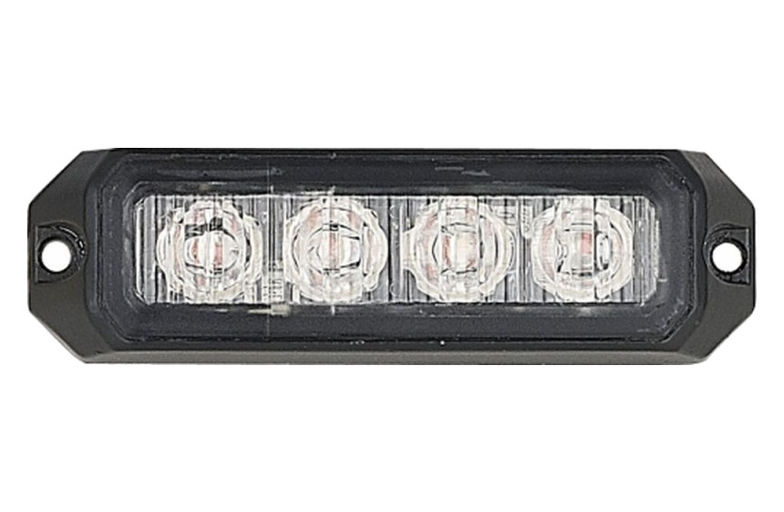 Výstražné smerové osvetlenie LED 12/24V R65, oranž. 9,5cm