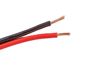 Kábel SMYp 2x1,5mm2 čierno-červený