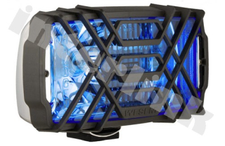 Reflektor HP5 - 220x123 - chrómový diaľkový modrý