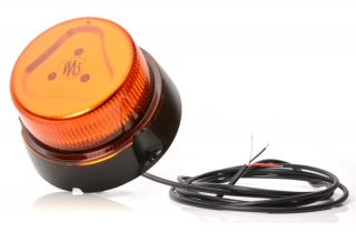 Maják LED nízky W112 oranžový pevný