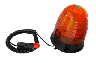 Maják LED magnetický oranžový 16x3W R65, R10