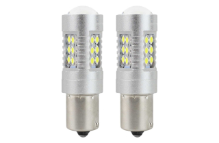 LED žiarovky CANBUS 3030 24SMD 1156 BA15S P21W White 12V/24V