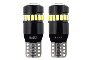LED žiarovky CANBUS 18SMD 3014 1SMD T10 W5W White 12V/24V 2ks