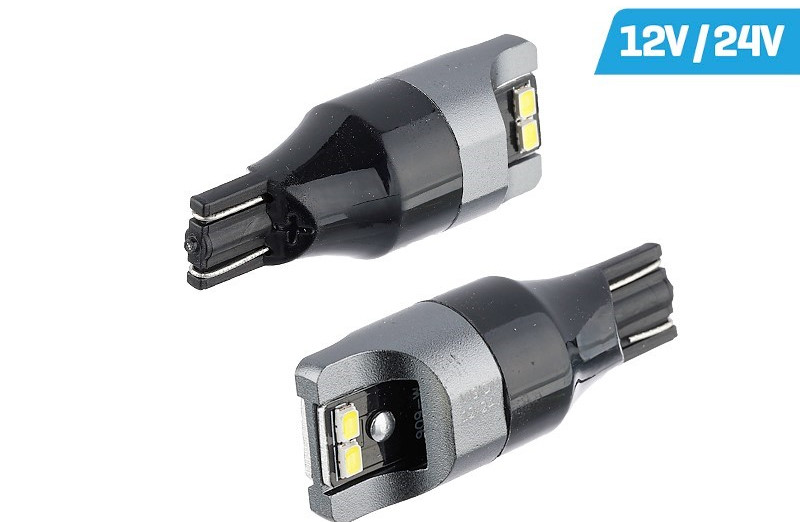 VISION W16W (T15) žiarovka 12/24V 4x 3020 SMD LED, nepolárna, CANBUS, 2 ks
